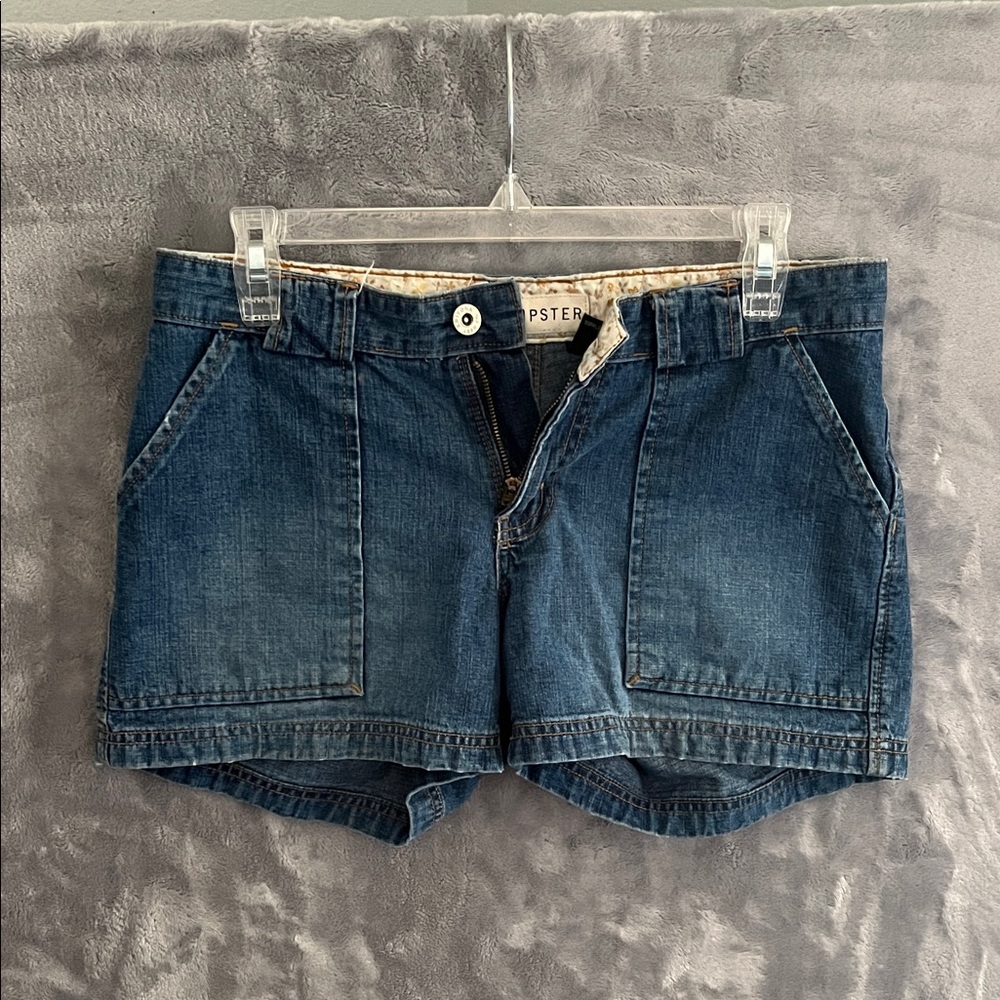 Women's Dark Blue Jean Shorts